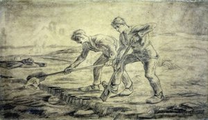I vangatori alla casa Van Gogh di Cuesmes da Vincent van Gogh
